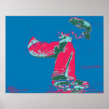 Póster Skater pop especie Poster