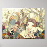 ¡Poster soñador de Headfone para AHORRAR JAPÓN!