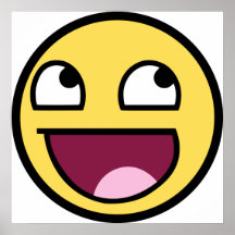Poster sonriente impresionante