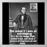 Poster sucio 10 del hombre de YE Olde