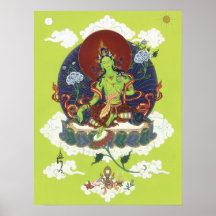 POSTER Tara verde - a partir de $14,25