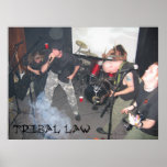 Poster tribal de la ley