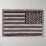 Poster uniforme de la bandera de los E.E.U.U. del 