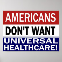 Poster universal de la atención sanitaria