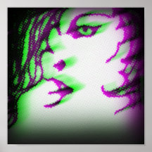 Poster urbano de la belleza