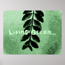 Poster verde vivo