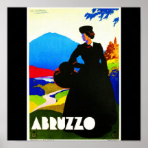 Poster-Vintage Viaje-Abruzos 2
