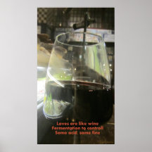 Poster 'Wine