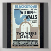 Poster-WPA Chicago-Dentro de estas paredes