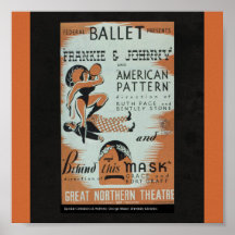 Poster-WPA Chicago-Frankie y Johnny