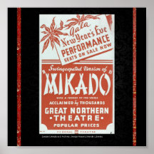 Poster-WPA Chicago-Mikado