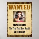 Posters de antaño queridos personalizados de la fo