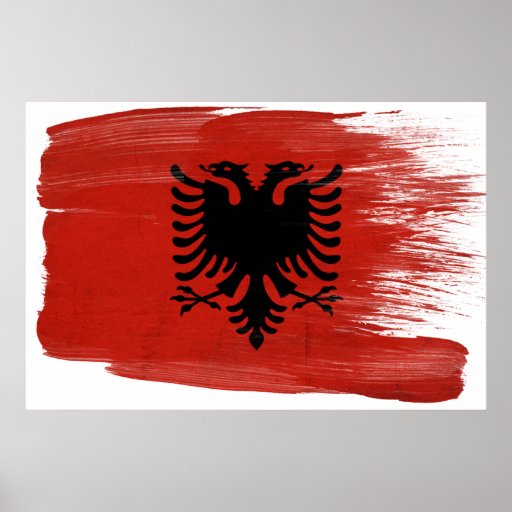 Posters de la bandera de Albania