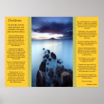 Posters de la calzada del océano de los desiderátu