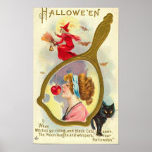 Posters de la obra clásica de las tarjetas de feli