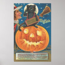 Posters de la obra clásica de las tarjetas de feli