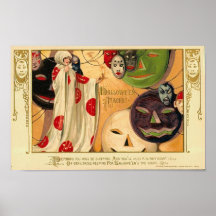 Posters de la obra clásica de las tarjetas de feli