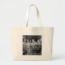 Posters de la obra clásica de las tarjetas de feli bolsas de mano
