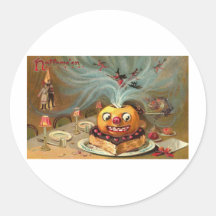Posters de la obra clásica de las tarjetas de feli pegatinas redondas