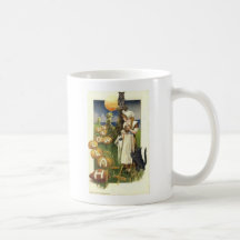 Posters de la obra clásica de las tarjetas de feli tazas de café