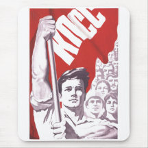 Posters de la propaganda de Unión Soviética de la  Tapete De Ratones