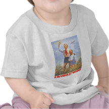Posters de la propaganda de Unión Soviética de la  Camisetas