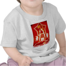 Posters de la propaganda de Unión Soviética de la  Camisetas
