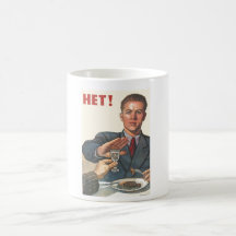 Posters de la propaganda de Unión Soviética de la  Tazas De Café