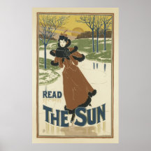 Posters de Nouveau del arte - semanario The Sun