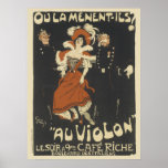 Posters franceses del vintage - café Riche