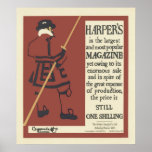 Posters franceses del vintage - revista de los Har
