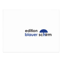 Postkarte - Edition Blauer Schirm