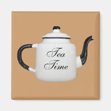 Pote antiguo del té imanes  
