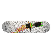 Pote loco monopatín personalizado