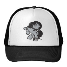Potro punky gorros bordados