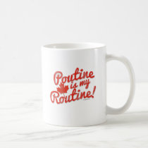 Poutine es mi rutina tazas
