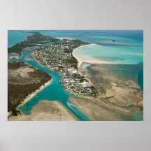 Pozos y islas españoles Bahamas de RusselI Poster