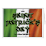 Práctica del St. Pat Tarjeta