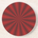 Práctico de costa abstracto rojo de los fuegos art posavasos cerveza