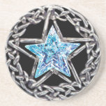 Práctico de costa cristalino de la estrella del Pe Posavasos Manualidades