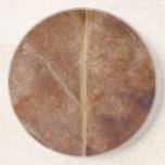 Práctico de costa de la hoja posavasos diseño