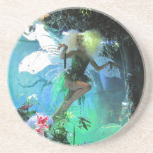 Práctico de costa de la magia del cuento de hadas posavasos manualidades