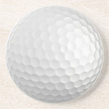 Práctico de costa de la pelota de golf posavasos para bebidas