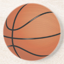Práctico de costa del baloncesto posavasos personalizados