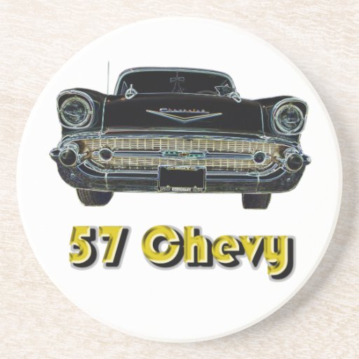 'Práctico de costa del Bel Air de 57 Chevy Posavasos Para Bebidas