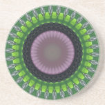 Práctico de costa del caleidoscopio de la germinac posavasos para bebidas