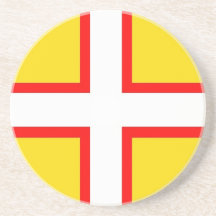 Práctico de costa del condado de Dorset Posavasos Personalizados