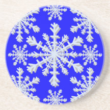 práctico de costa del copo de nieve posavasos cerveza