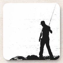 Práctico de costa del corcho del pescador del emba posavaso