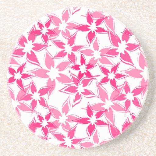 Práctico de costa floral lindo posavasos cerveza